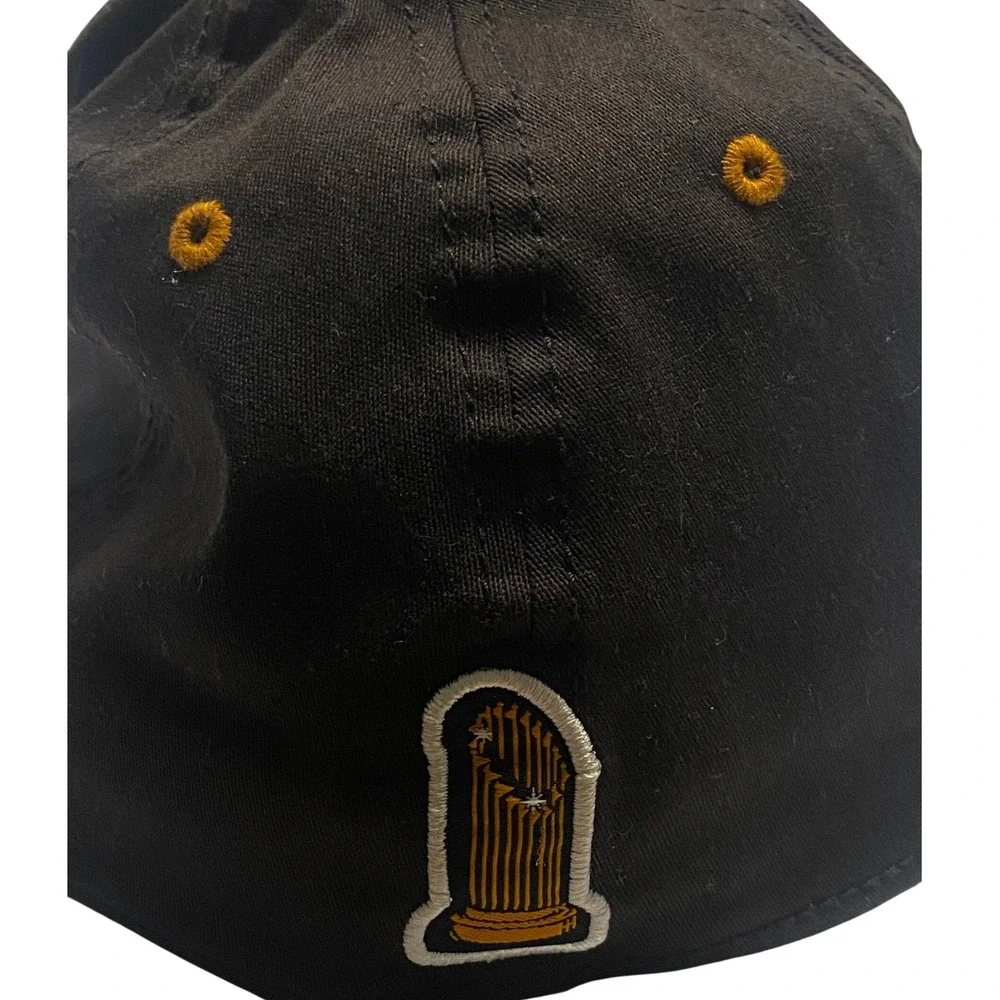 New Era San Francisco‎ Giants 2010 World Series Champions Hat 39THIRTY Black Cap